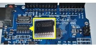 Arduino Uno with ch341 chip